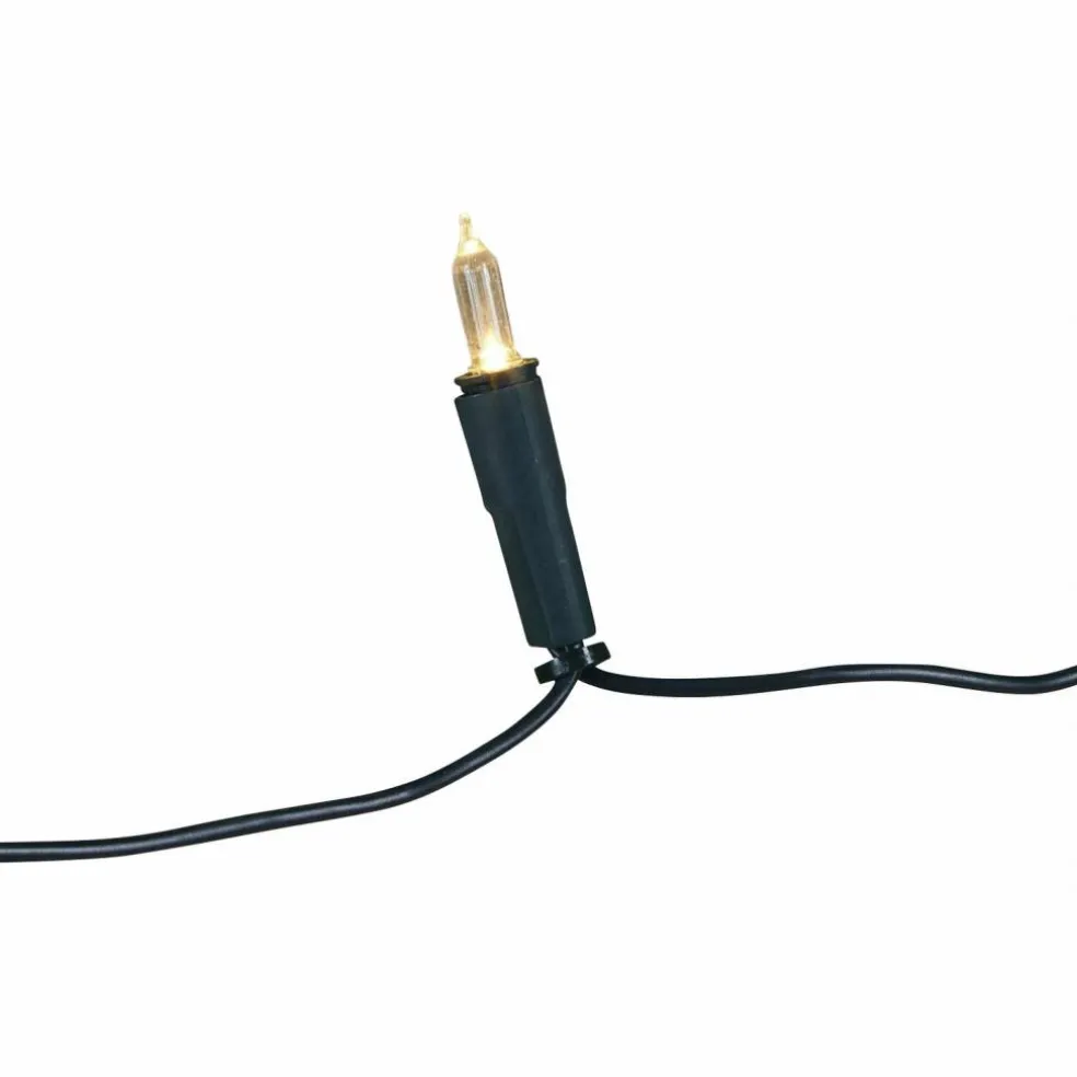 Lichterkette, 16,35 m mit 100 LED, warmweiß