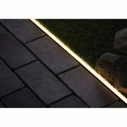 Lichtprofil, Aluminium, grau