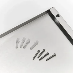 Magnettafel, Edelstahl