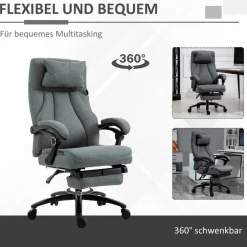 Massagestuhl, Breite: 68 cm, Region: Kopf