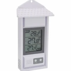 Maximum-Minimum-Thermometer digital Kunststoff 8 x 15 x 3,2 cm
