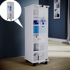 Medizinschrank »Nilasu«, BxHxL: 35 x 97,5 x 31 cm, Holzwerkstoff