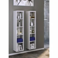 Midiregal »Genua«, BxT: 25 x 25 cm, wotaneiche