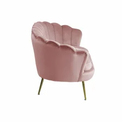 Muschelsofa, Höhe: 78 cm, rose/goldfarben