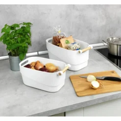 Organizer, PVC/PU, weiß
