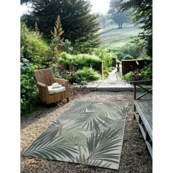 Outdoor-Teppich »Naturalis«, BxL: 290 x 200 cm, palm leaf/grün/grau/braun