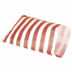 Papiertütchen, rot/weiß, BxL: 145 x 235 mm, 25 Stück