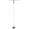Pendelleuchte »URail«, BxHxL: 8,7 x 130 x 8,7cm, chromfarben