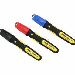 Permanentmarker-Set, schwarz/rot/blau
