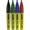 Permanentmarker-Set »1-47-329«, schwarz/rot/grün/blau, für das Markieren von Werkstoffen, 72 Stück