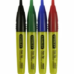 Permanentmarker-Set »1-47-329«, schwarz/rot/grün/blau, für das Markieren von Werkstoffen, 72 Stück
