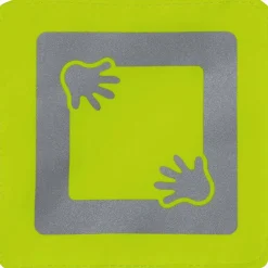 Reflektor, gelb, Kunststoff