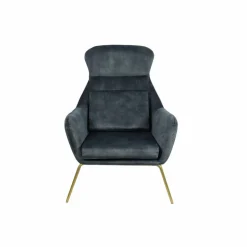 Relaxsessel, BxH: 73 x 102 cm, Samtvelours (100% Polyester)/Metall