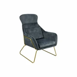 Relaxsessel, BxH: 73 x 102 cm, Samtvelours (100% Polyester)/Metall