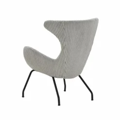 Relaxsessel, Höhe: 96 cm, grau/schwarz