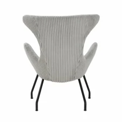 Relaxsessel, Höhe: 96 cm, grau/schwarz