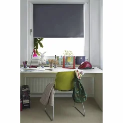 Rollo »EASYFIX«, schiefergrau, Thermo, Polyester