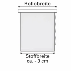 Rollo »EASYFIX«, schiefergrau, Thermo, Polyester