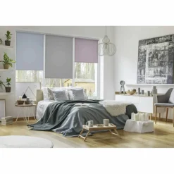 Rollo »EASYFIX«, steingrau, Polyester