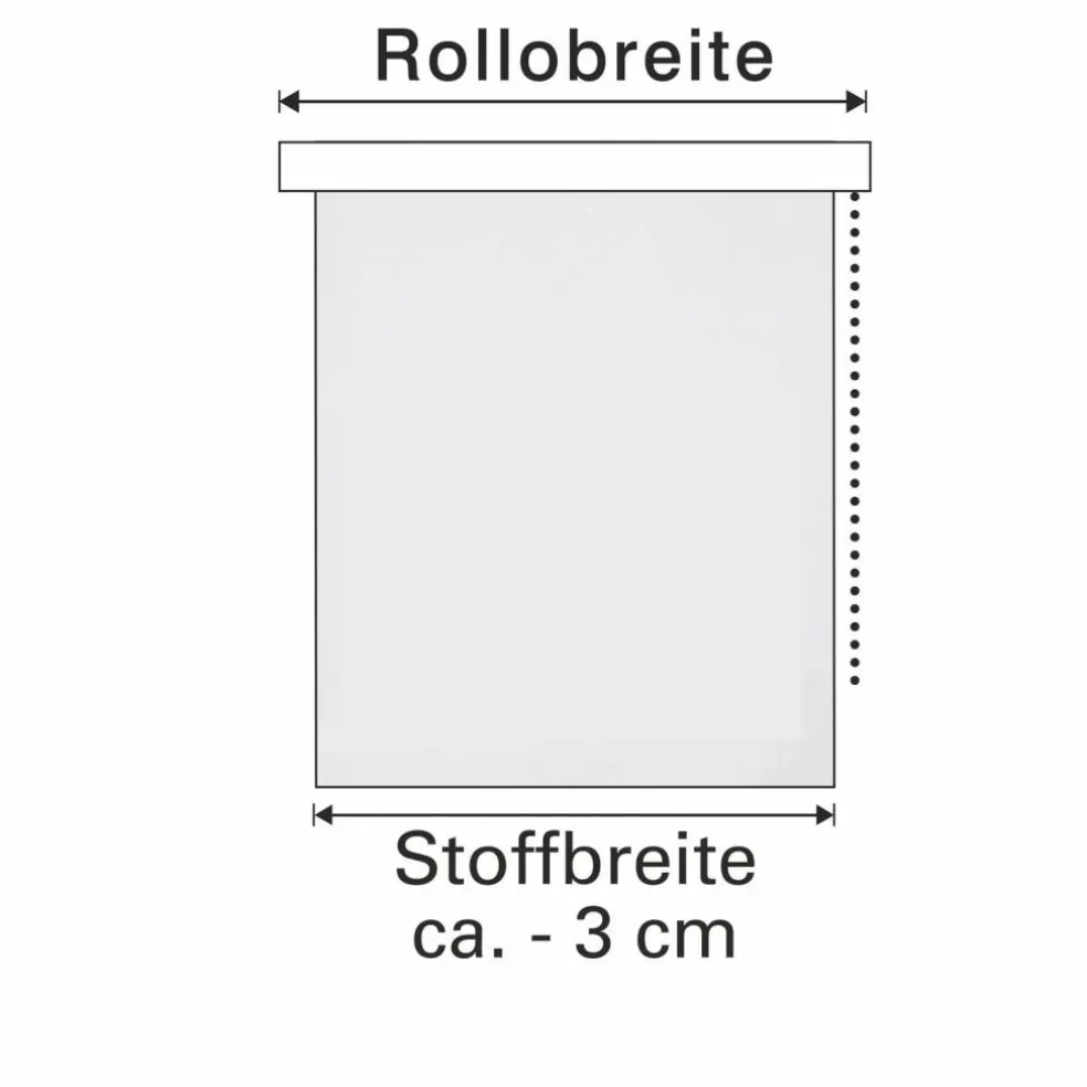 Rollo »EASYFIX«, weiß, Polyester