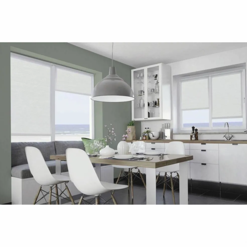 Rollo »EASYFIX«, weiß, Polyester