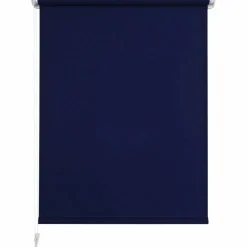 Rollo »Klemmfix«, blau, Polyester