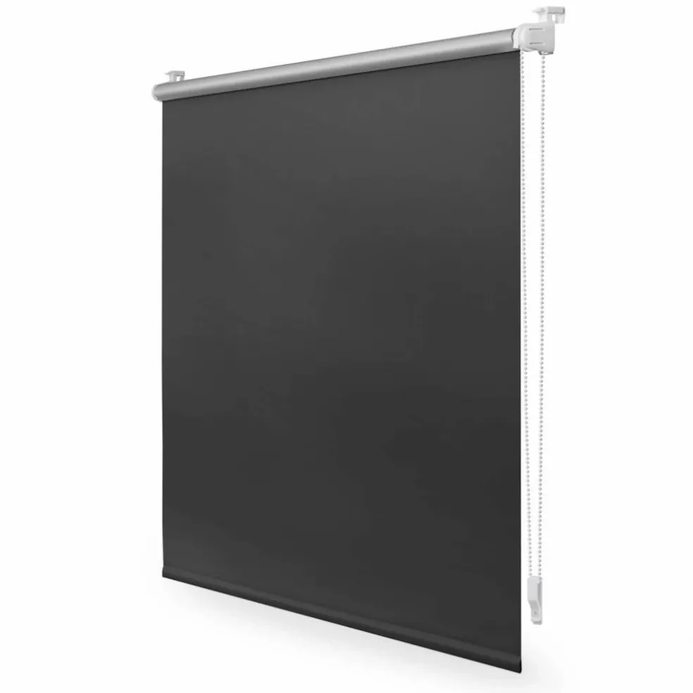 Rollo, Thermo, Klemmfix, 75x150 cm, anthrazit