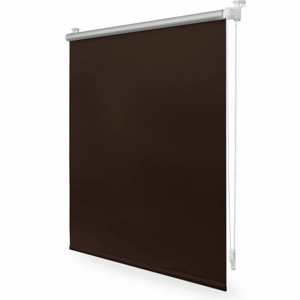 Rollo, Thermo, Klemmfix, 80x150 cm, braun