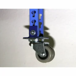Rollregal, BxT: 100 x 60 cm, blau