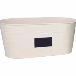 Schale, BxHxL: 16 x 14 x 32 cm, creme beige