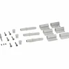 Scharnier, Aluminium, weiß, 3 Stück