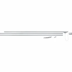 Schienensystem »URail«, BxHxL: 1 x 2 x 310cm, chromfarben