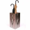 Schirmständer, BxHxL: 23 x 47 x 23 cm, Edelstahl