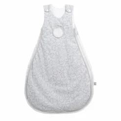 Schlafsack, Baumwolle/Polyester, hellgrau