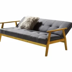 Schlafsofa, Breite: 190 cm, dunkelgrau