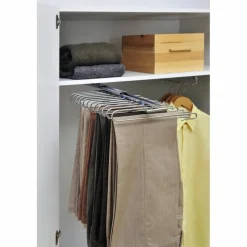 Schrankauszug Hosenbügel »für 12 Hosen«, Metall, BxHxT: 33 x 10 x 47 cm