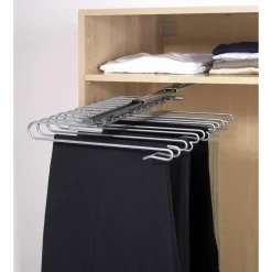 Schrankauszug Hosenbügel »für 12 Hosen«, Metall, BxHxT: 33 x 10 x 47 cm