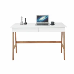 Schreibtisch, BxLxH: 120 x 60 x 77 cm, MDF/Holz
