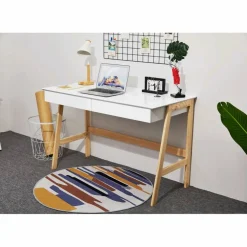 Schreibtisch, BxLxH: 120 x 60 x 77 cm, MDF/Holz