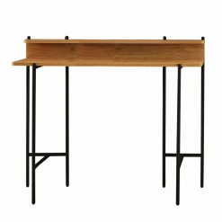 Schreibtisch, BxLxH: 120 x 46 x 85,5 cm, MDF/Metall
