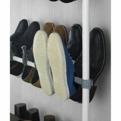Schuhregal, Breite: 68,5 cm, pulverbeschichtetes Metall