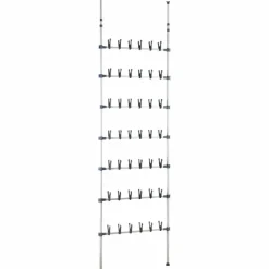 Schuhregal, Breite: 68,5 cm, pulverbeschichtetes Metall