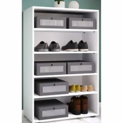 Schuhregal »Lona«, BxHxL: 37 x 110 x 70 cm, Holzwerkstoff