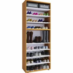 Schuhregal »Lona«, BxHxL: 37 x 183 x 70 cm, Holzwerkstoff