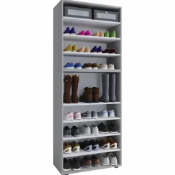 Schuhregal »Lona«, BxHxL: 37 x 183 x 70 cm, Holzwerkstoff
