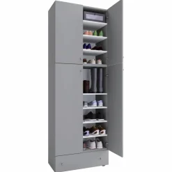 Schuhschrank »Lona«, BxHxL: 39 x 200 x 70 cm, Holzwerkstoff