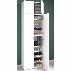 Schuhschrank »Lona«, BxHxL: 39 x 223 x 70 cm, Holzwerkstoff