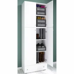 Schuhschrank »Lona«, BxHxL: 39 x 200 x 70 cm, Holzwerkstoff