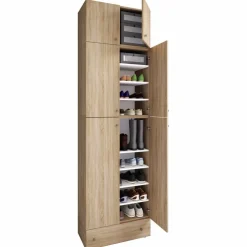 Schuhschrank »Lona«, BxHxL: 39 x 240 x 70 cm, Holzwerkstoff