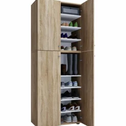 Schuhschrank »Lona XXL«, BxHxL: 39 x 182 x 70 cm, Holzwerkstoff